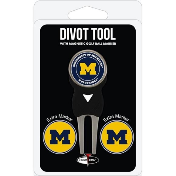 Team Golf NCAA Divot Tool with 3 Golf Ball Markers Pack, Markers are Removable - Picture 4 of 4